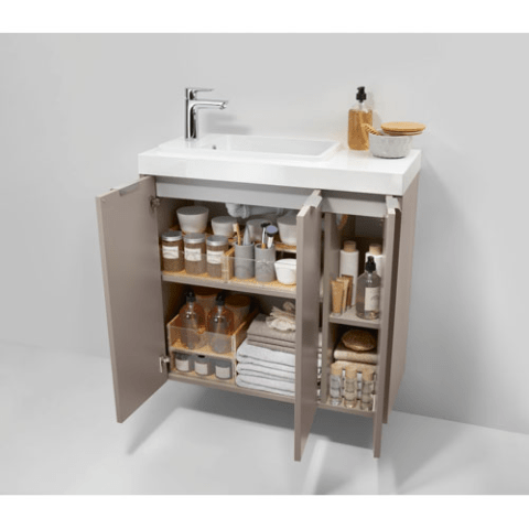 meuble bas sous vasque 3 portes