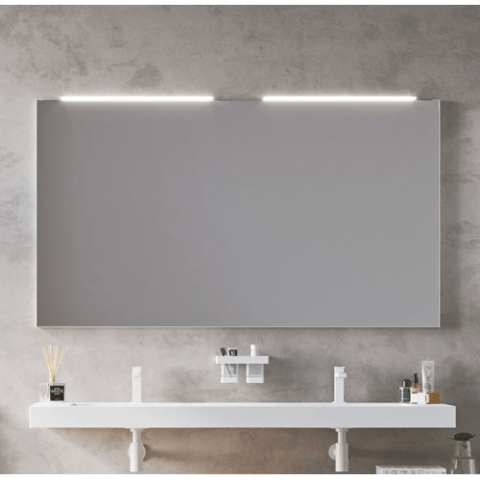 Miroir GARDA et 2 lampes NARCISO