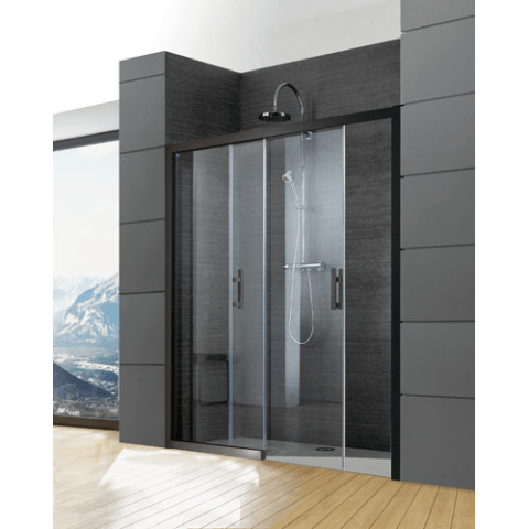 Porte coulissante sans seuil