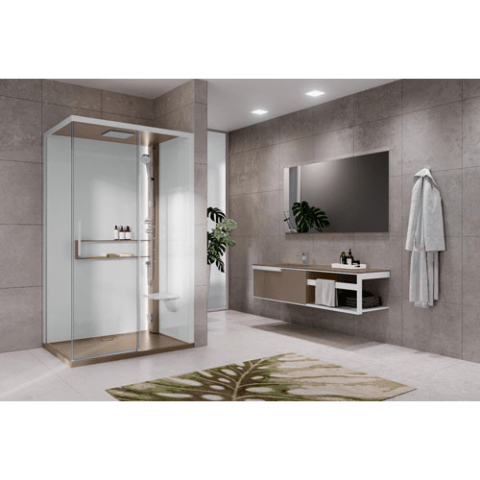 Cabine de douche bien-être