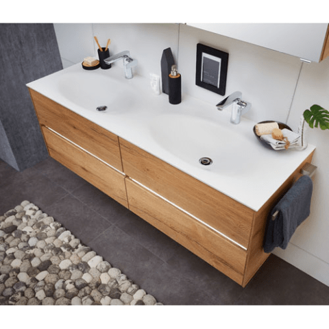 Meuble sous vasque et plan de toilette