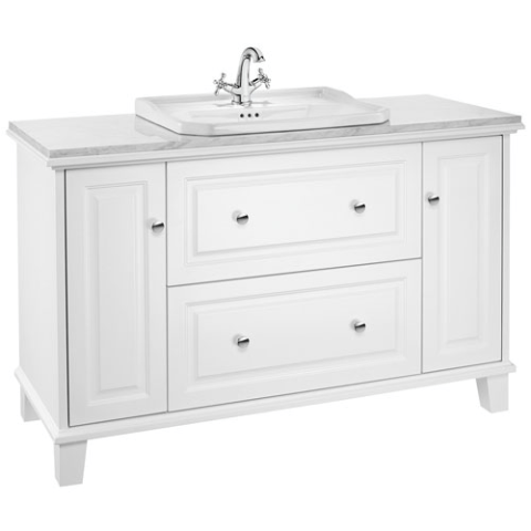 Meuble avec vasque à encastrer