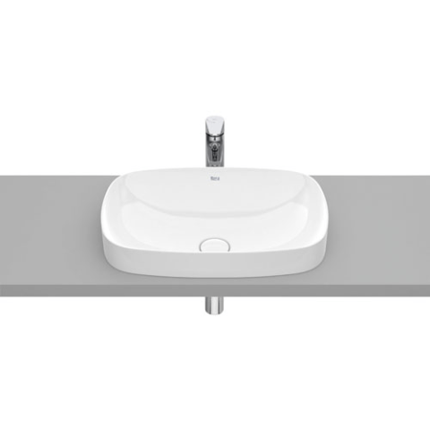 Vasque semi-encastrée