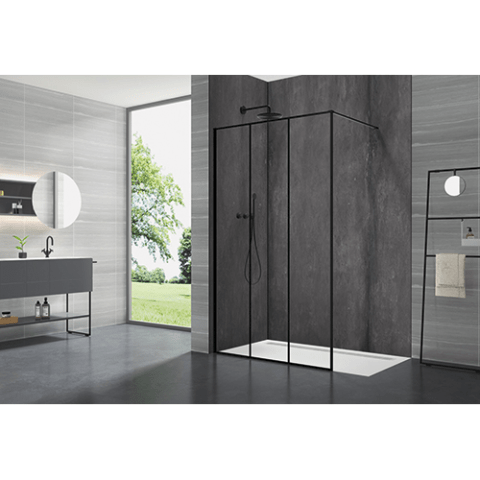 Walk-in avec stabilisation murale