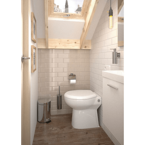 Cuvette WC avec broyeur intégré