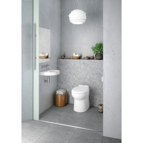 Cuvette design avec broyeur intégré