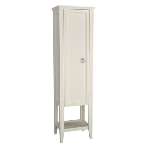 Armoire haute ivoire mat
