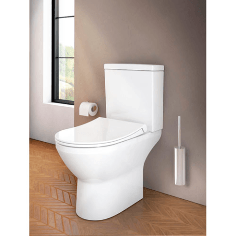 Pack WC à poser open back, blanc