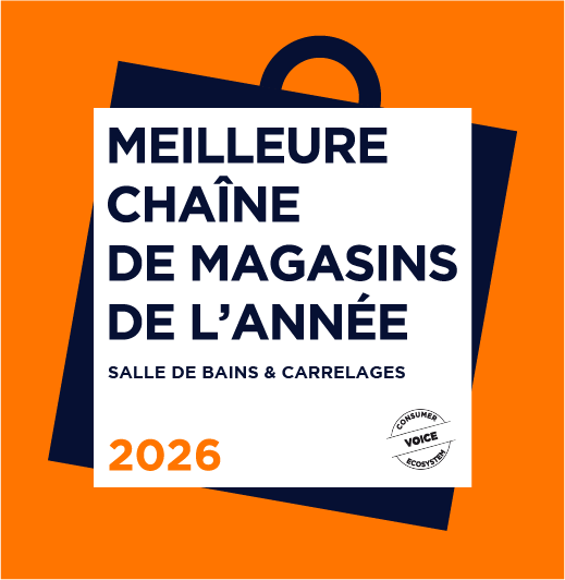 Meilleure chaîne de magasins de l'année 2026 – Salle de bains & carrelages